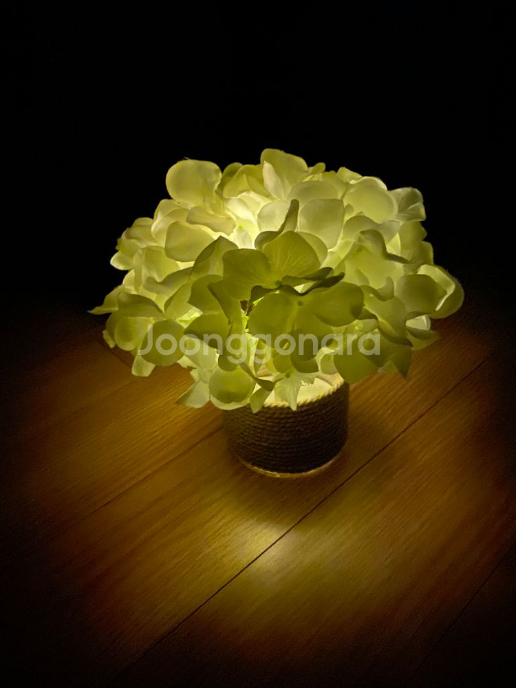 꽃 램프 플라워 코튼 스탠드--1