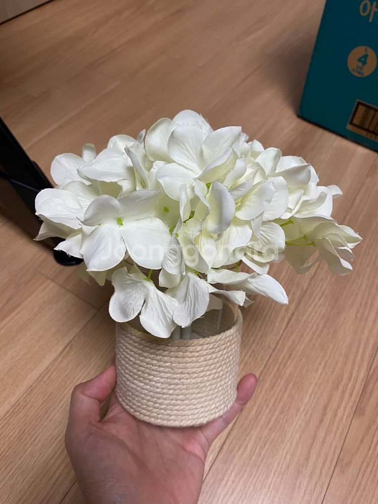 꽃 램프 플라워 코튼 스탠드--3