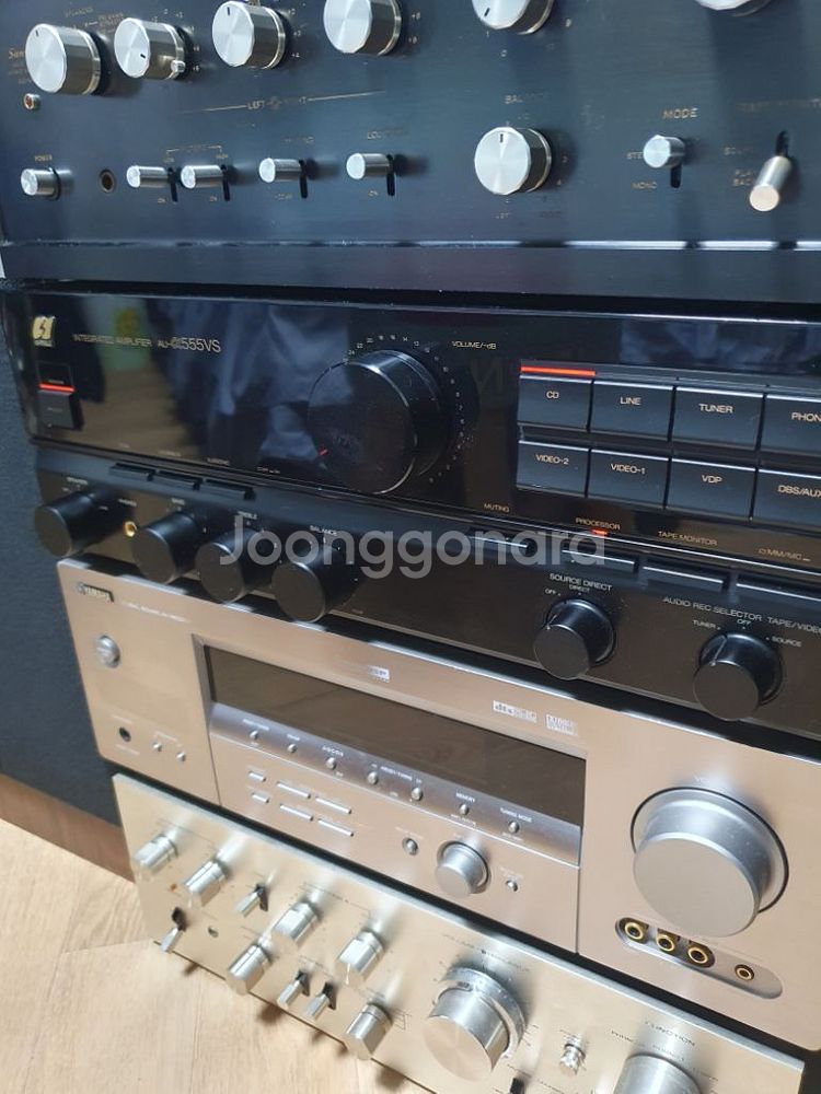산수이(sansui)AU-a555VS프리메인앰프--3