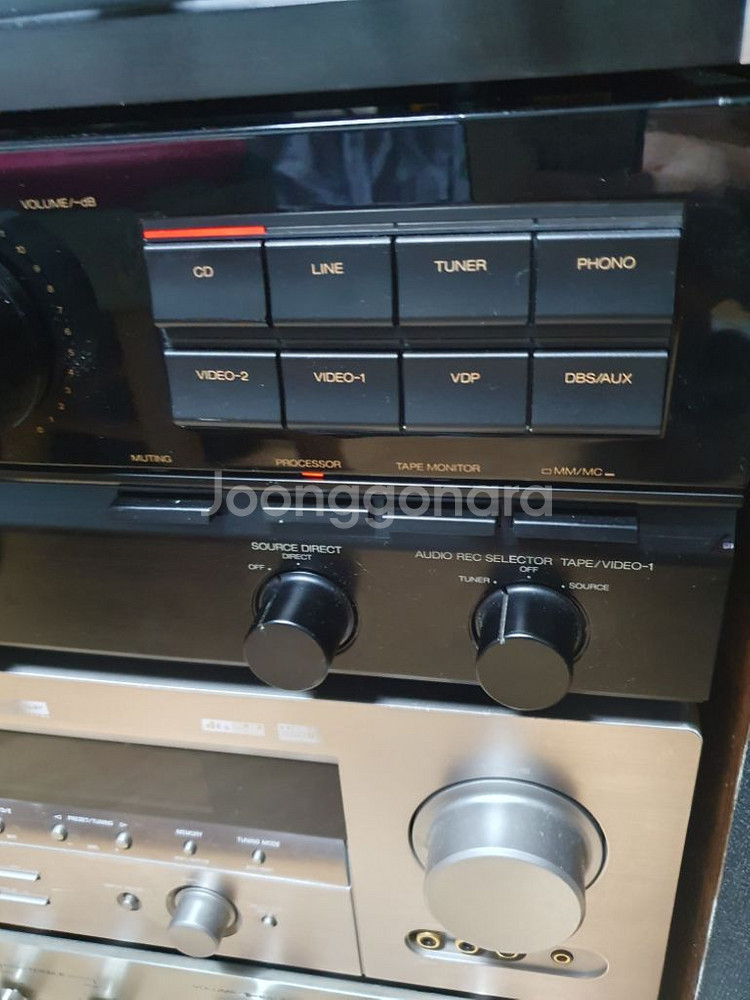 산수이(sansui)AU-a555VS프리메인앰프--4