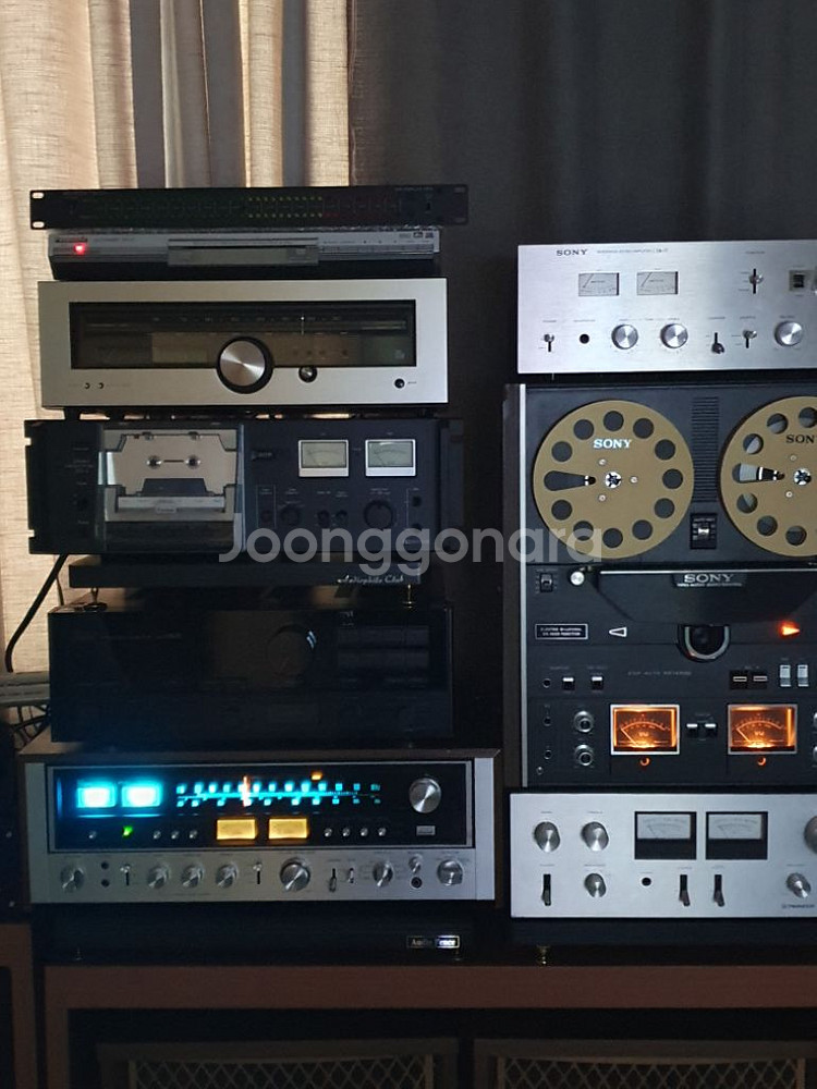 SONY TS-580오픈릴데크 (녹음기)--4