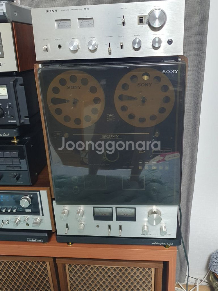 SONY TS-580오픈릴데크 (녹음기)--8