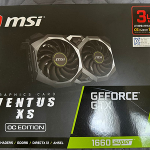 MSI gtx1660super 판매합니다.