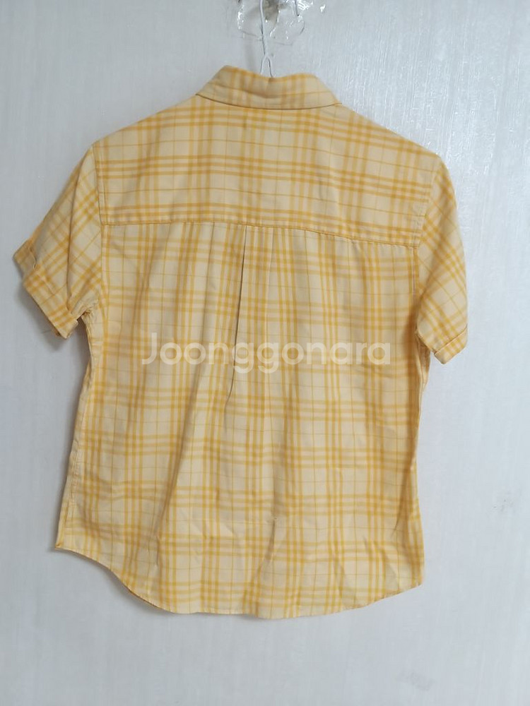 명품 버버리 여성 반팔 체크셔츠 (90)--6