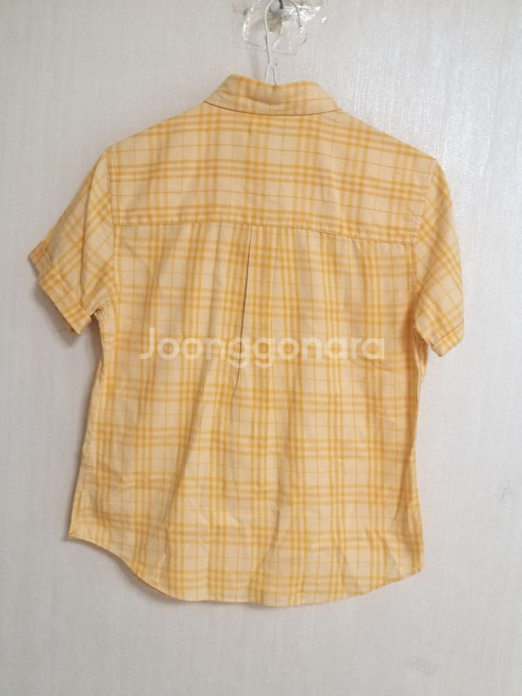명품 버버리 여성 반팔 체크셔츠 (90)--4