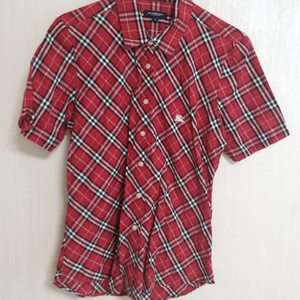 명품 버버리 여성 반팔 체크셔츠 (95)