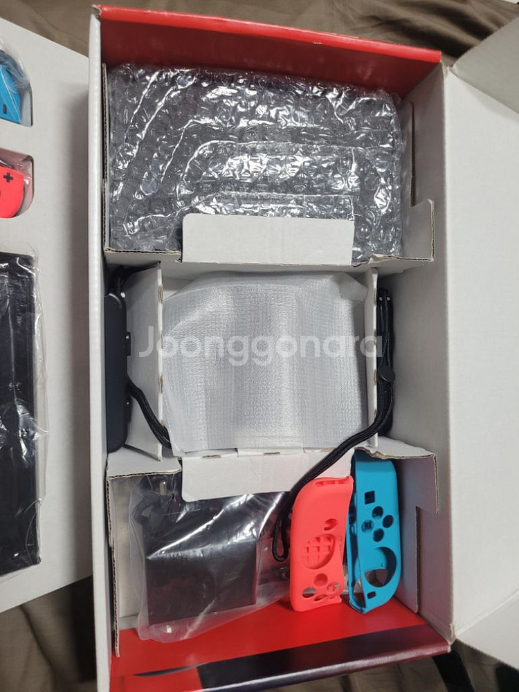닌텐도 스위치 배터리개선판 + 게임--2