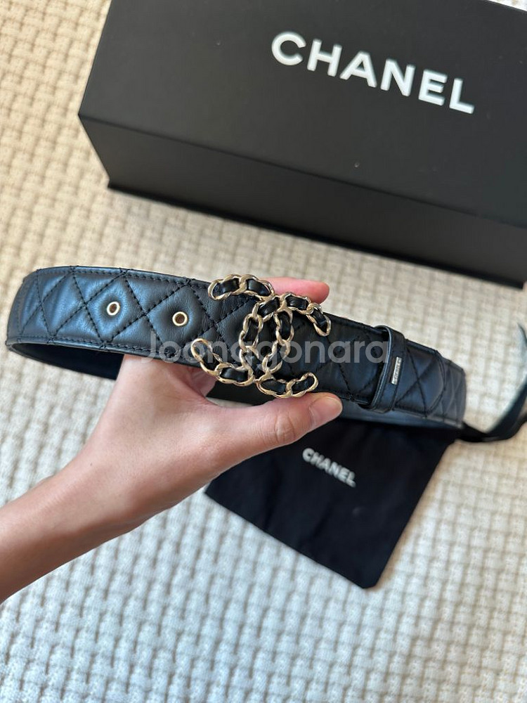 샤넬벨트 샤넬로고벨트--3