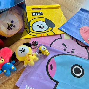 방탄소년단 BTS BT21 치미, 타타 인형