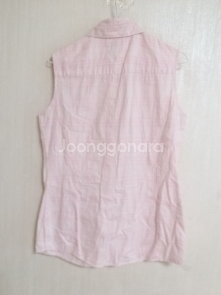 명품 버버리 여성 나시 체크셔츠 (90-95)--3