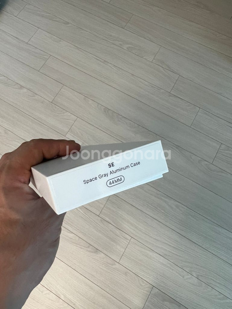 애플워치se 44mm GPS 스페이스그레이 풀박스팝니다--4
