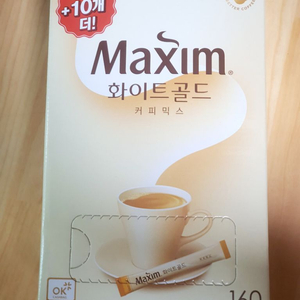 맥심 커피 화이트골드 160T