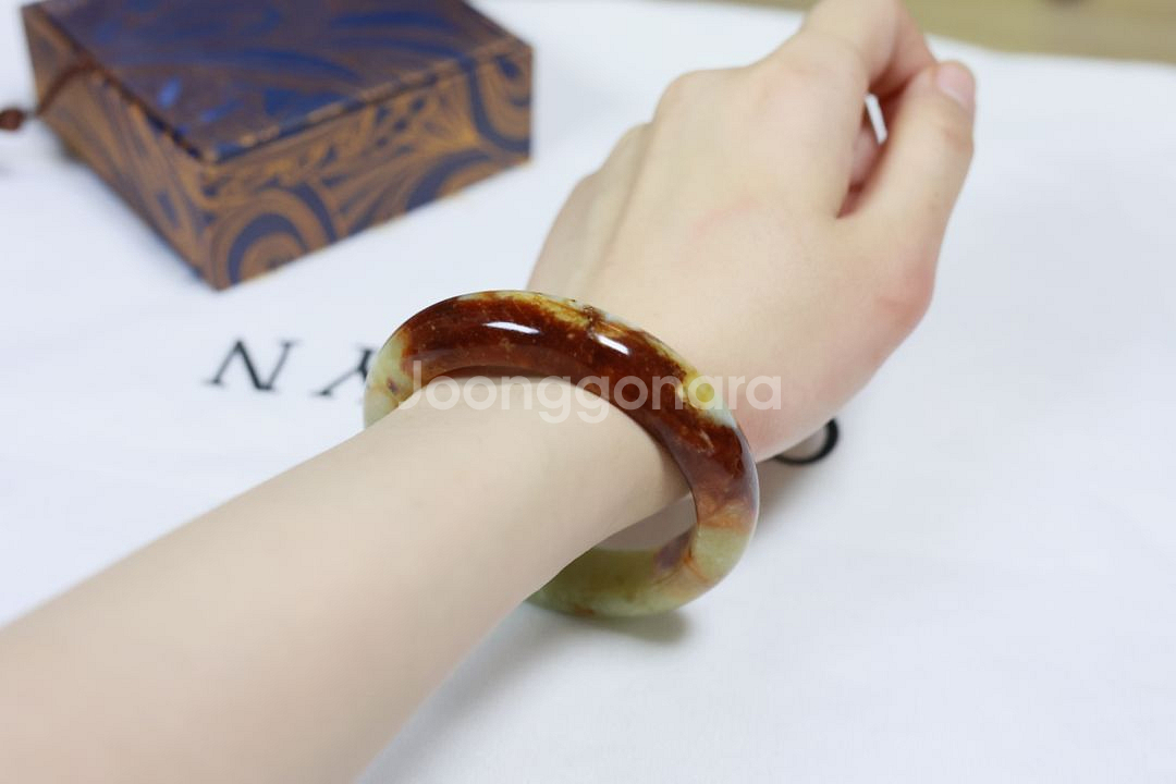 천연옥 옥팔찌 SIZE 58.2mm | 팔찌/발찌 | 중고나라
