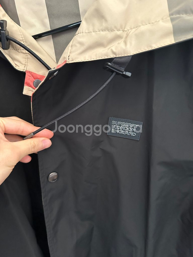 (정품)버버리 리버시블 자켓 팝니다 2xl--1