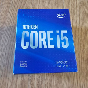 인텔 정품 I5-10400F CPU 팝니다