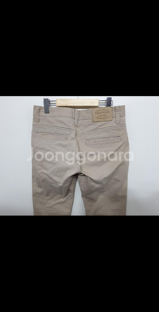(30) 빈폴 면바지 베이지 스판 치노팬츠 캐주얼--6