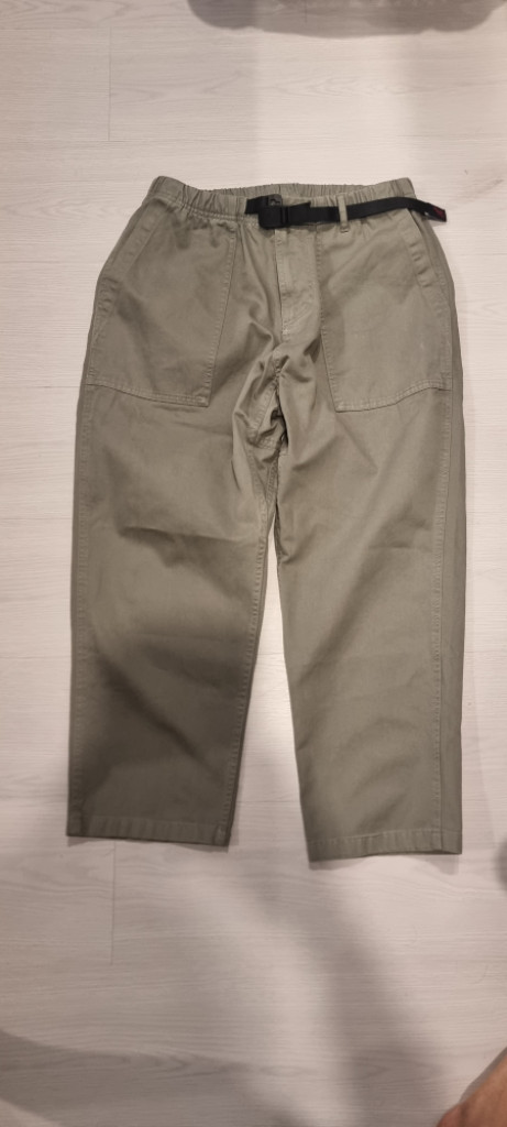 그라미치 테이퍼드핏 L 카키 그레이--0