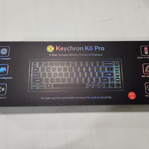 키론 K6 pro 갈축 White LED