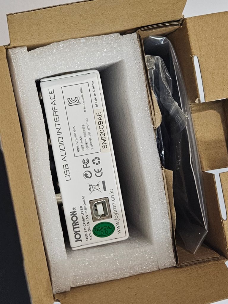 조이트론] USB 오디오 믹서 AM20 | 중고나라 - 안심되는 중고거래