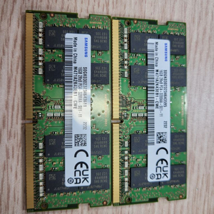 노트북 메모리DDR4 16G 2개 팝니다
