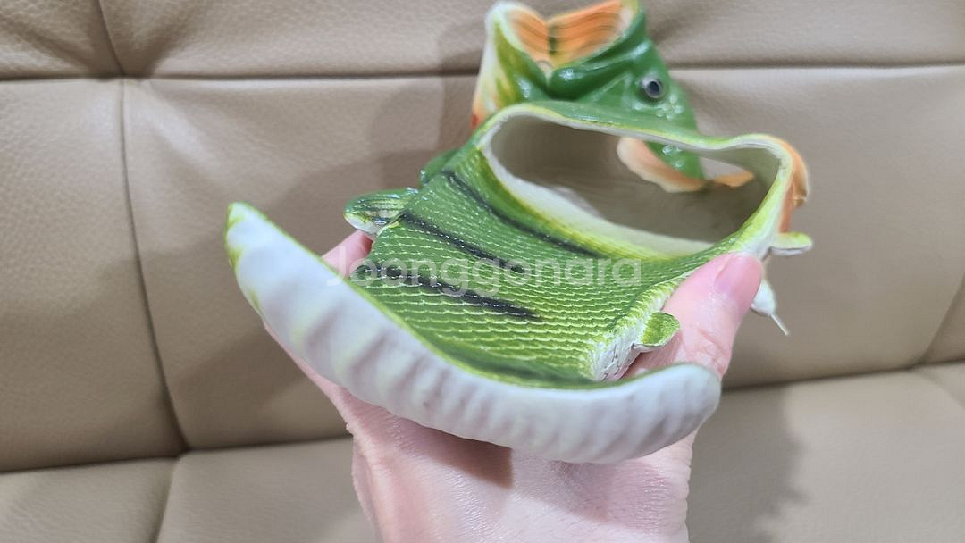 (180~190)쓸데없는선물 재미있는선물 물고기슬리퍼--5