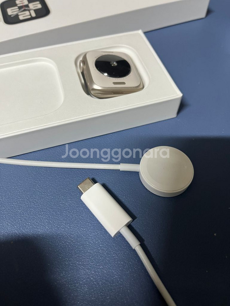 애플워치 se 40mm GPS 스타라이트--2