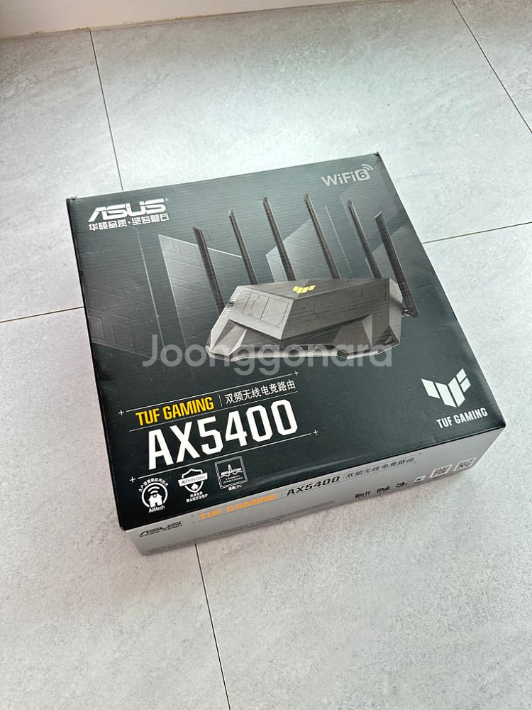 asus 아수스 ax5400 공유기판매합니다.--0
