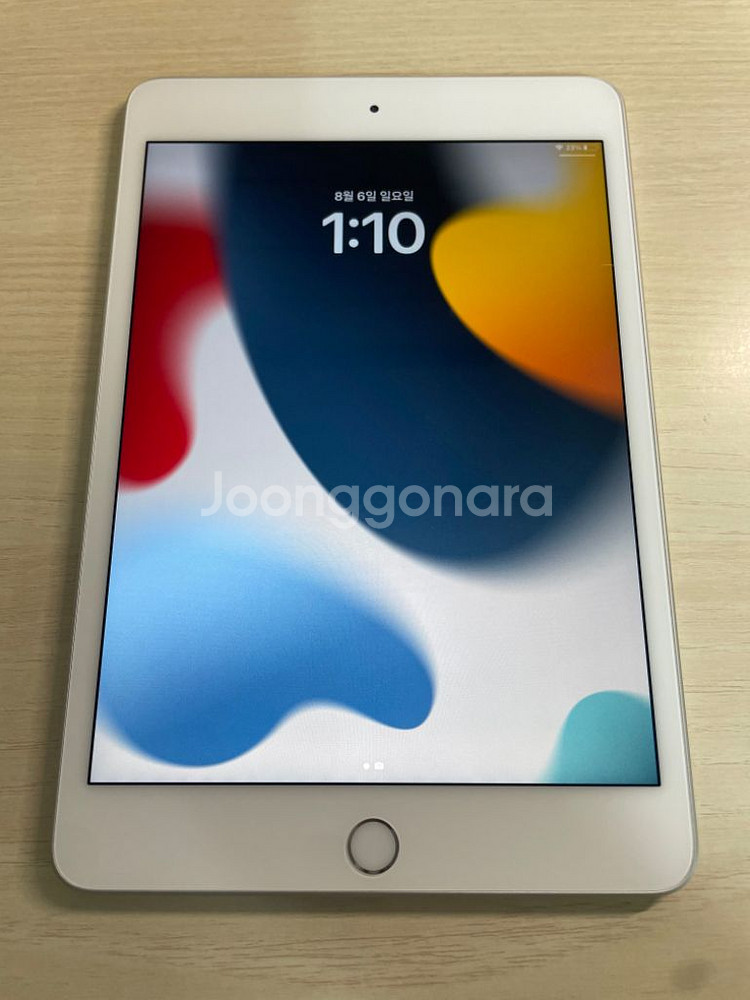 아이패드 미니5 64G 실버 팝니다--0