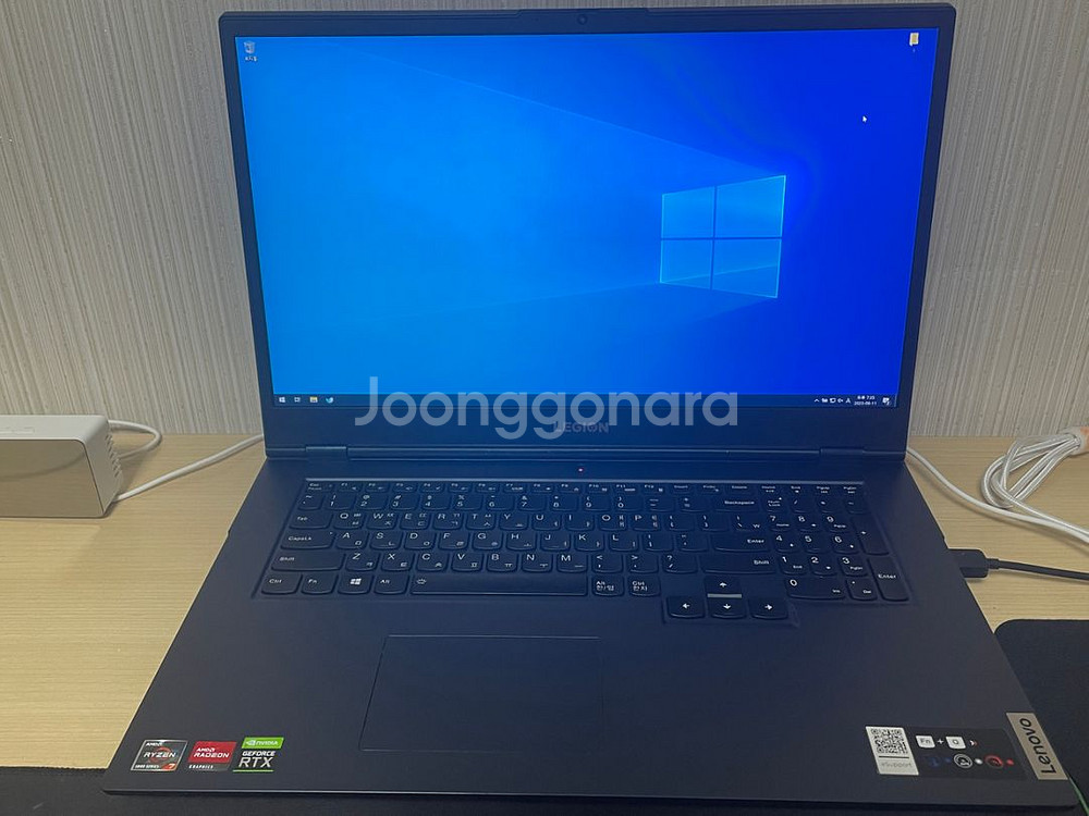 레노버 리전5 17ach r7 3060 급처합니다--0