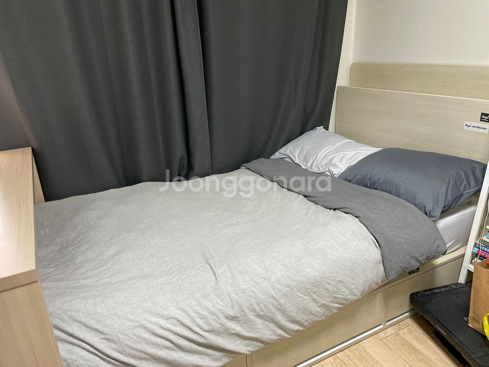 에넥스 수납형 침대(이동식침대테이블 포함)--5
