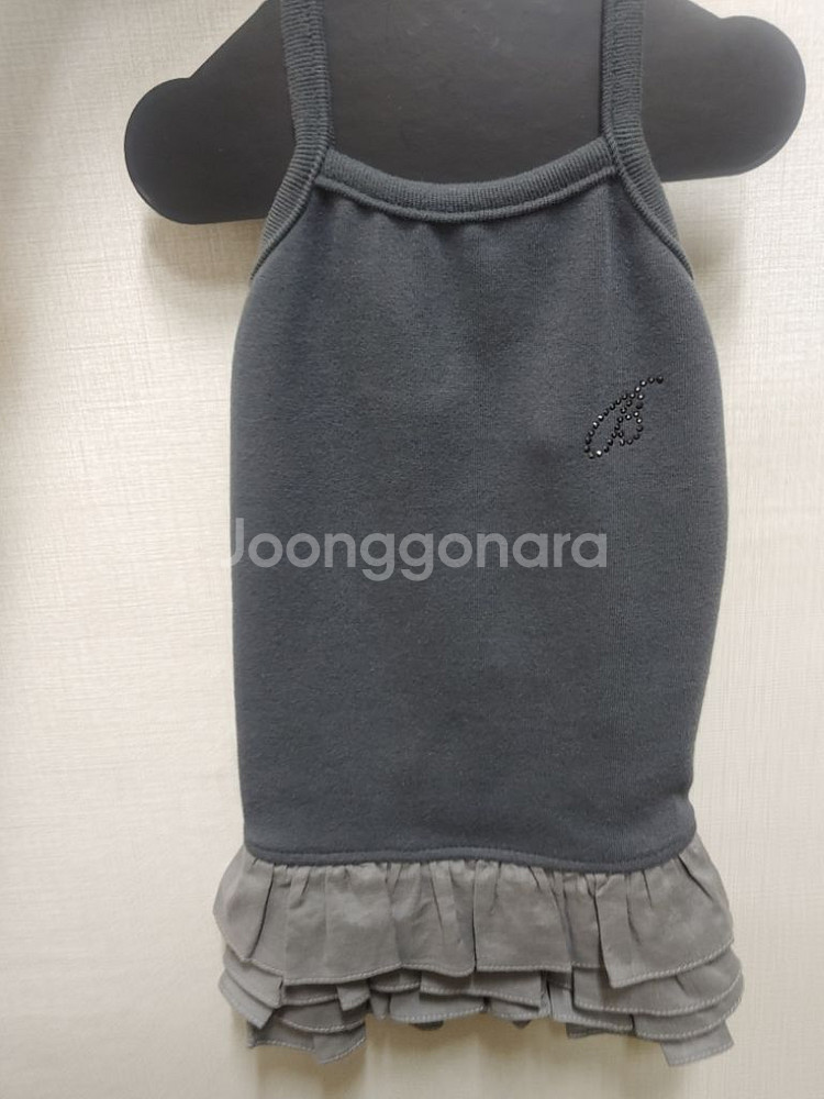 <반려동물의류> 프렌치가디건&원피스 L size--3
