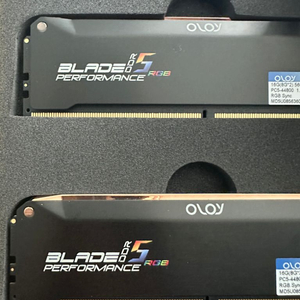 oloy ddr5-5600 8g x2 미사용