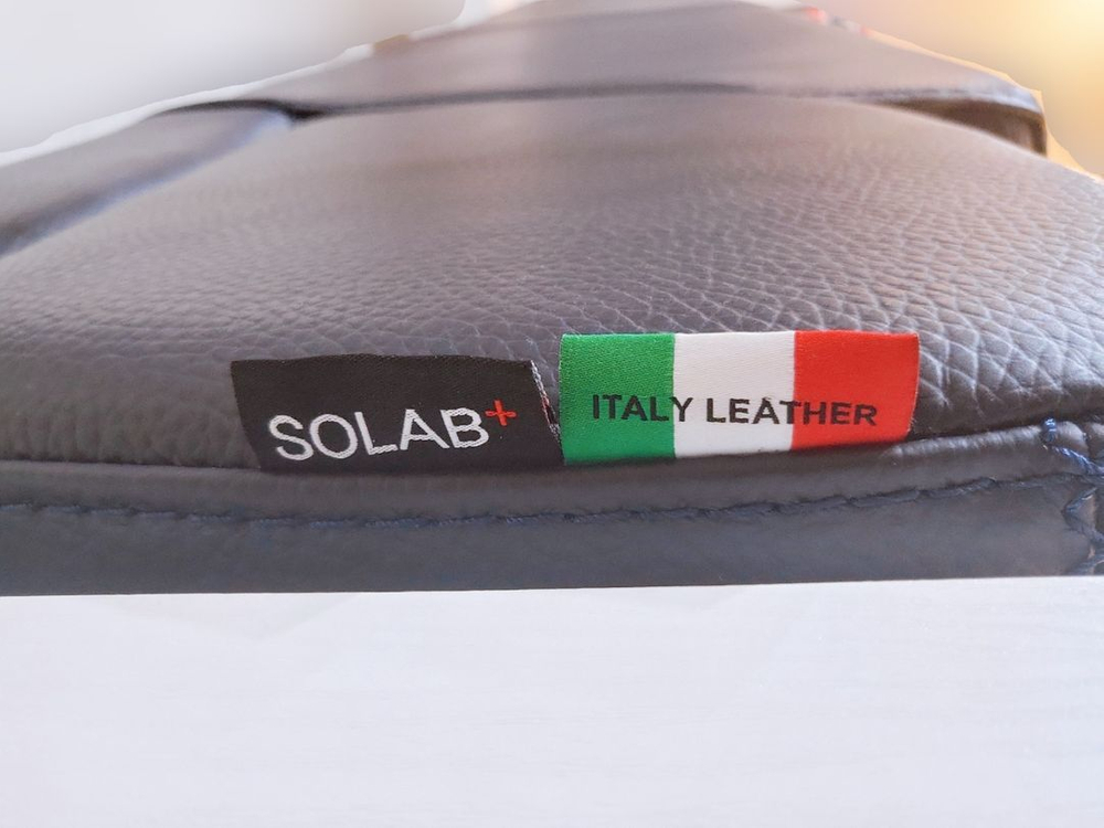 쏘랩 4인용 천연통가죽 소파 이미지