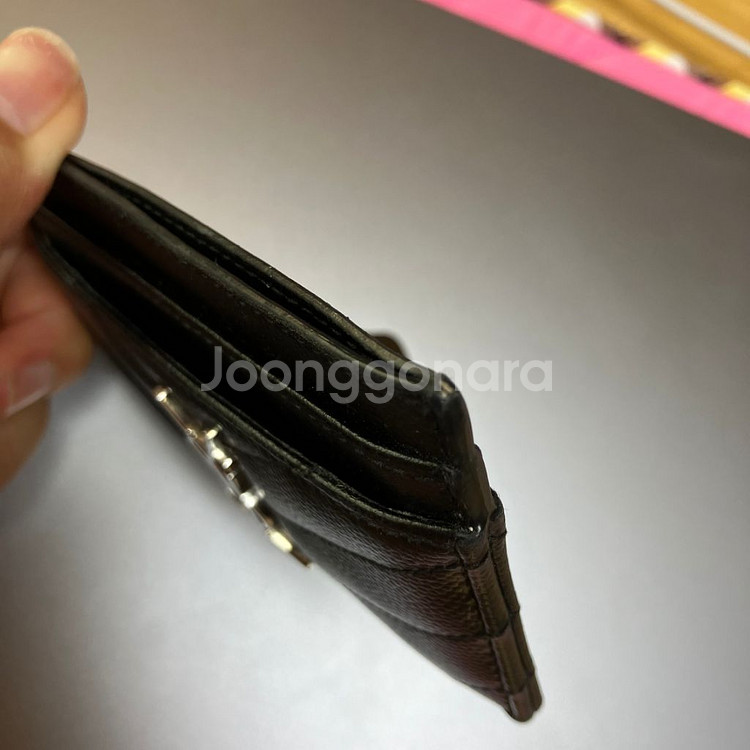생로랑 카드지갑 (정품) 풀박스 판매합니다--4
