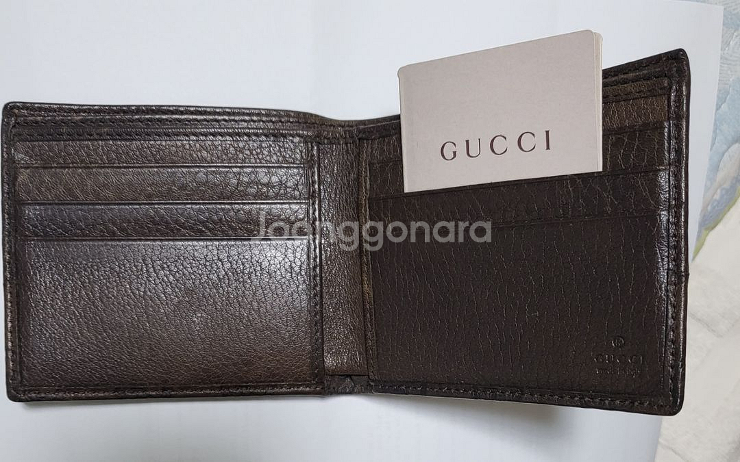 GUCCI 남성용 반지갑--4