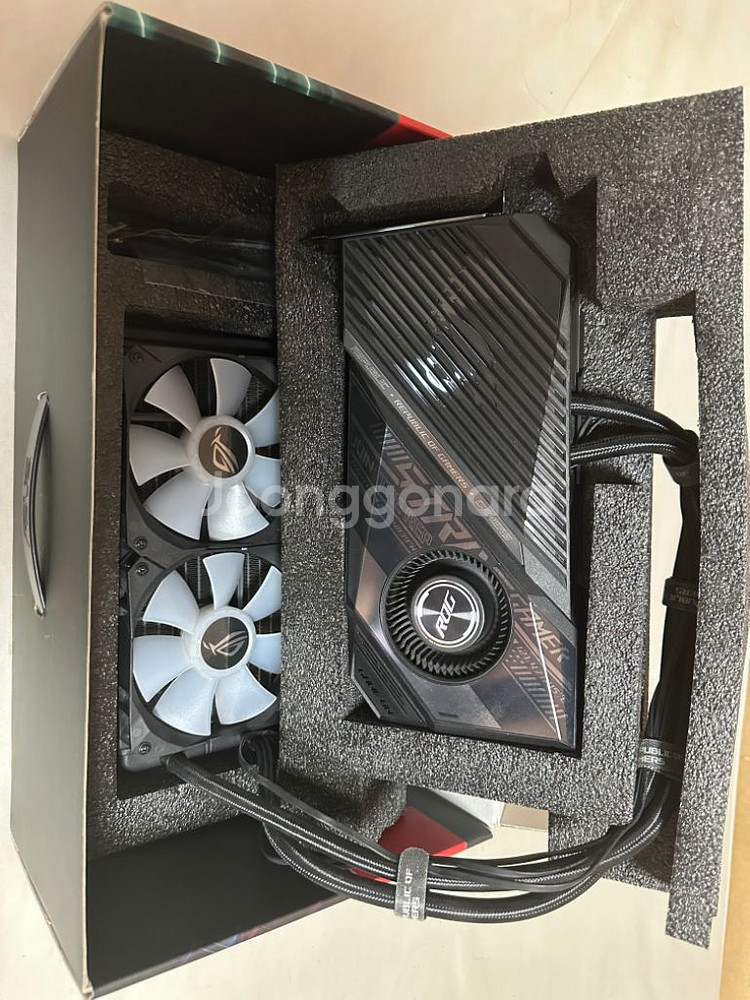 asus rog strix 6800xt lc 수냉--1