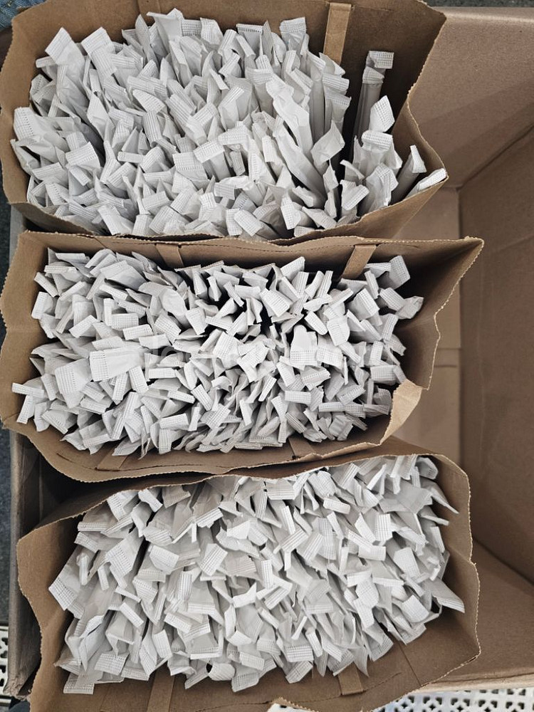 개별포장 종이빨대 600개--1