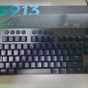 로지텍 G913 클릭키 Wireless (Lightsp