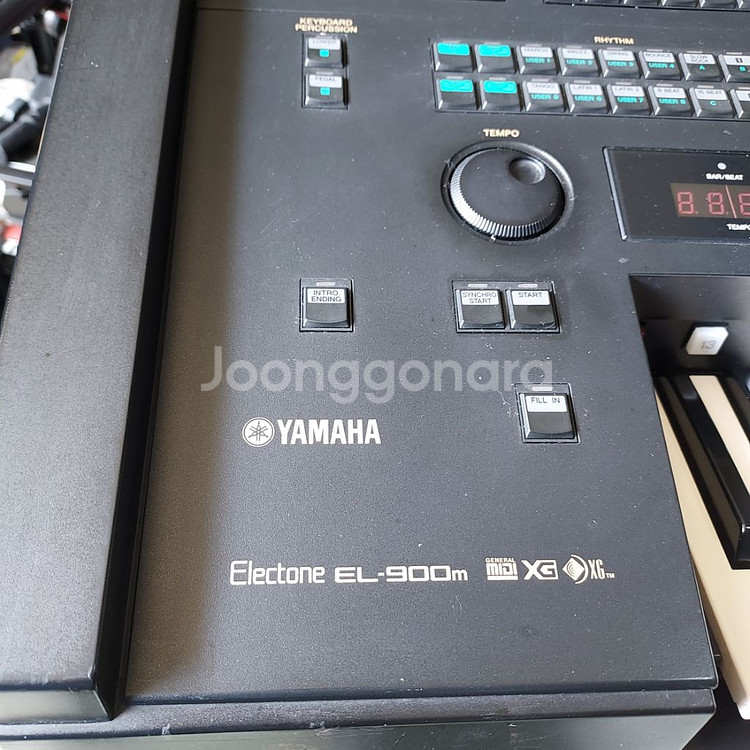 야마하 건반 및 전용 앰프스피커--1
