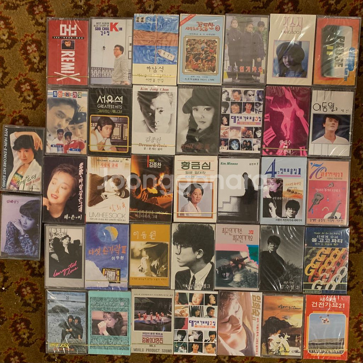 미개봉-국내 정발 신세계 사운드 카세트 CD 일괄--1