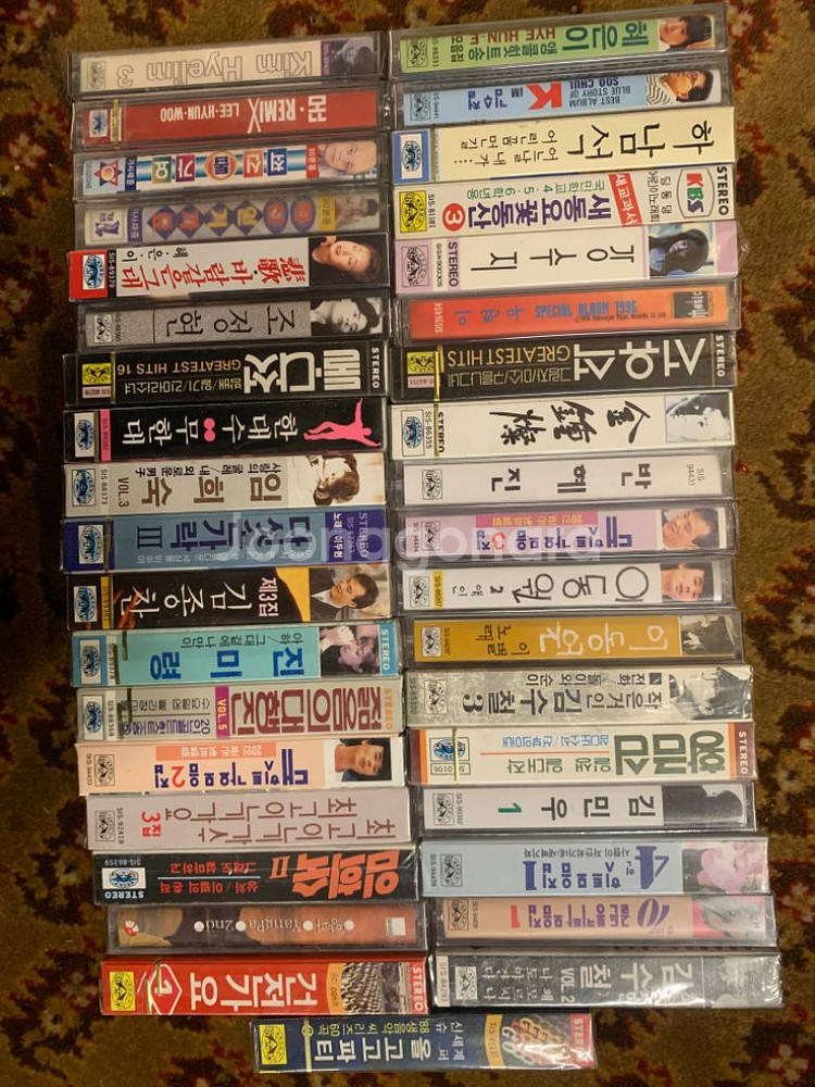 미개봉-국내 정발 신세계 사운드 카세트 CD 일괄--2