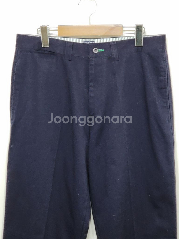 (33) 타미힐피거 면바지 네이비 면바지 치노팬츠--1
