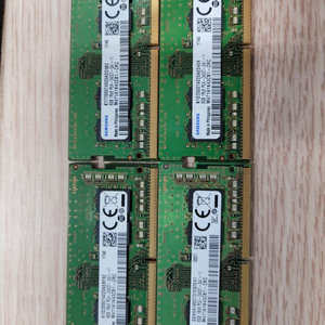 노트북 메모리 DDR4 8G 4개 팝니다