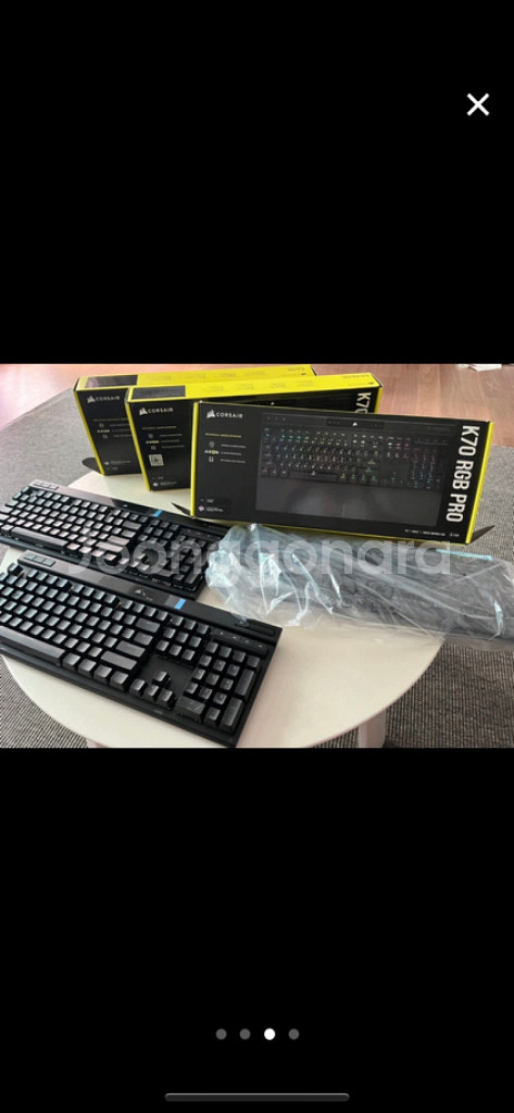 커세어K70PRO Opx(광적축) 풀배열--2