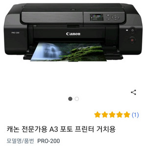 포토프린터 캐논 pro200