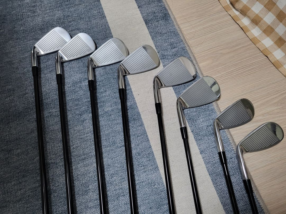 미즈노 jpxE700 포지드 그라파이트R 아이언세트팜--5