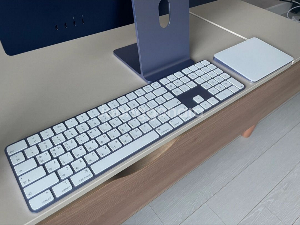 21년 아이맥 m1 퍼플 24형 16gb 1TB 팝니다--2