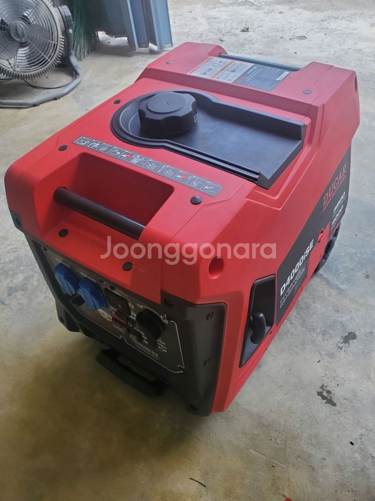 (대전)상태 깨끗한 듀카 4kw 저소음 발전기--2