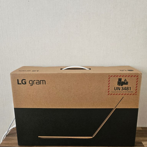 LG그램 미개봉 고사양 노트북(SSD 256+1TB)