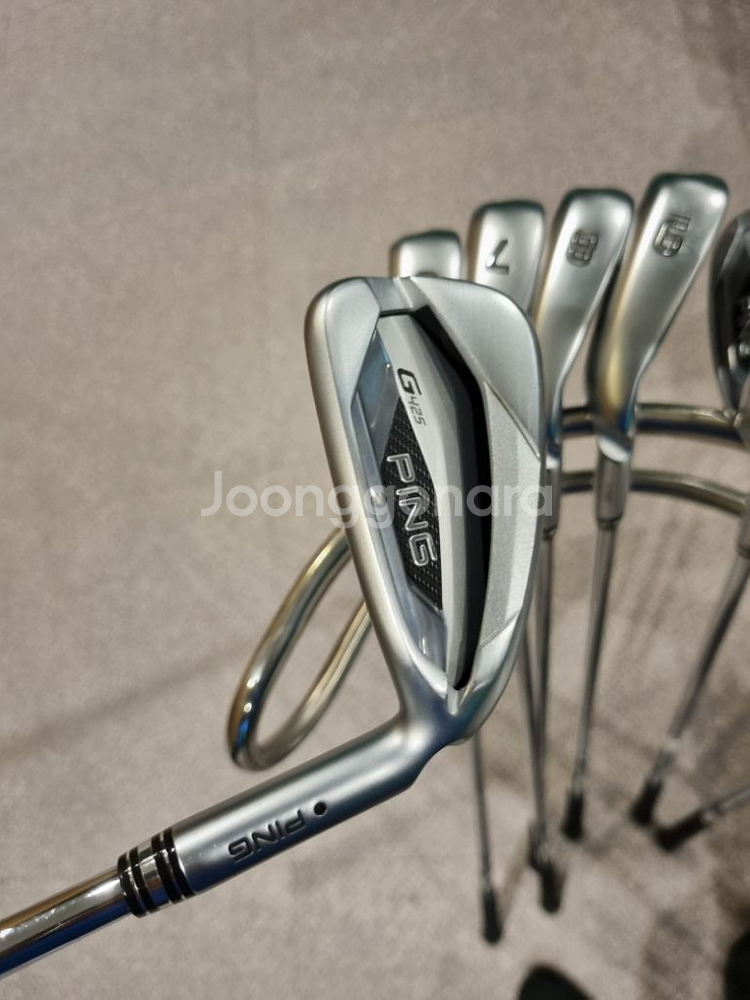 2달전 구매, 상태좋은 G425 아이언세트 R flex--1